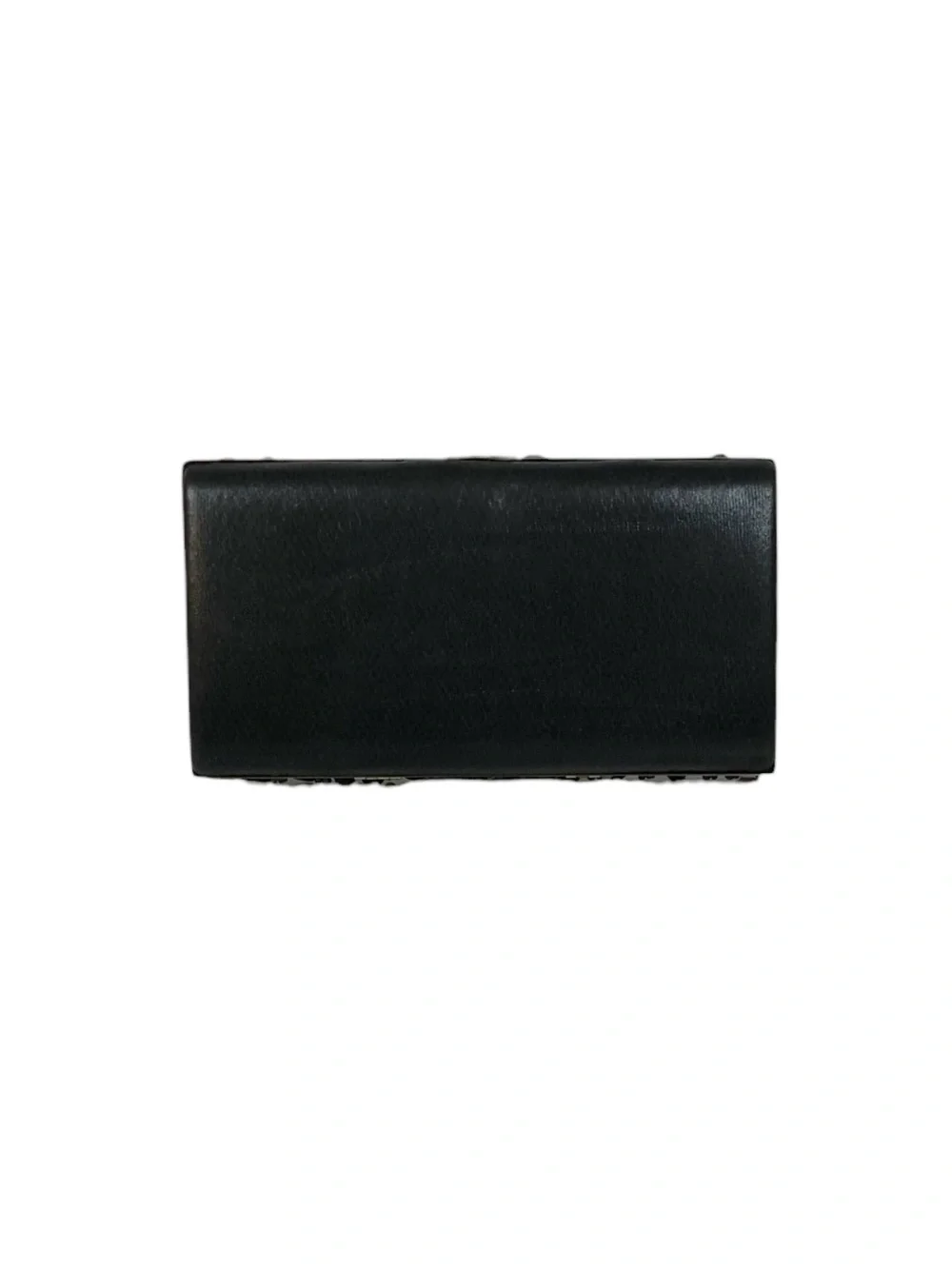 Embellished Hard-Case Evening Clutch